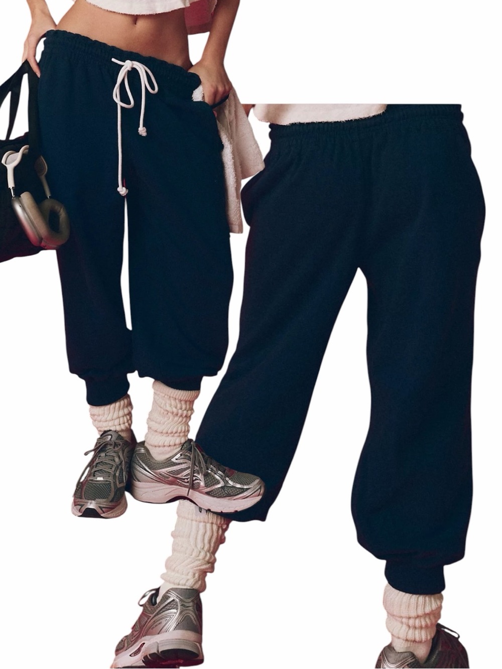 Flutter cropped joggers
